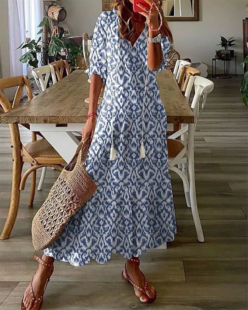 BOHO MIDIJURK VOOR DAMES