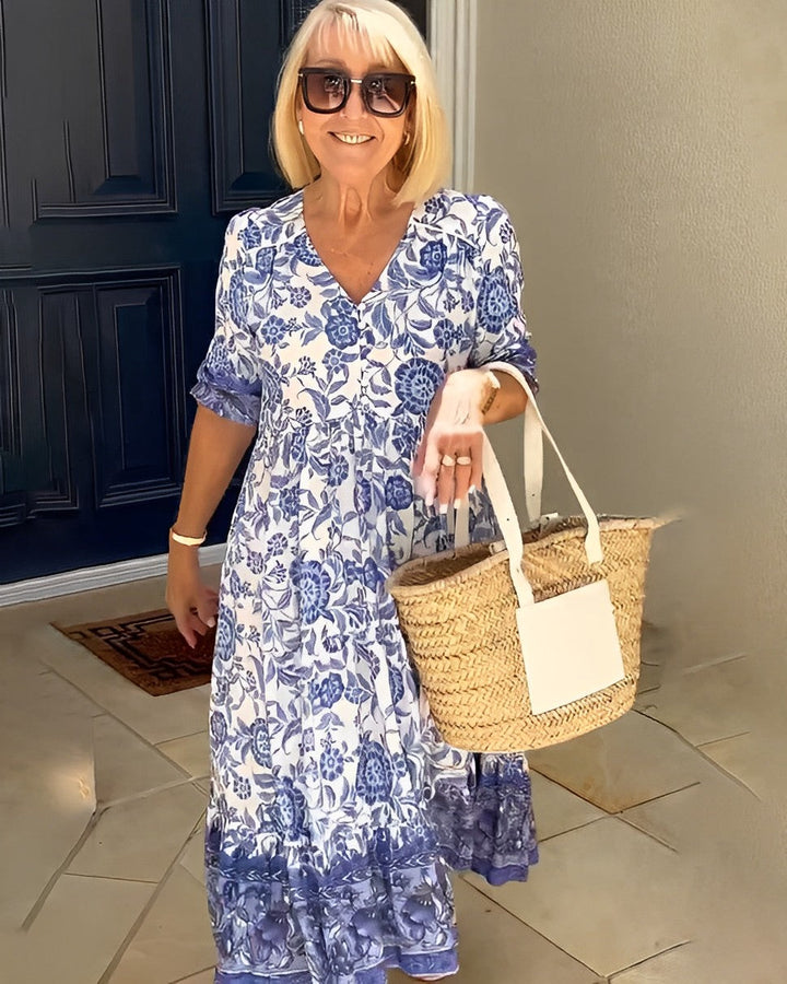 BLOEMEN ZOMERJURK VOOR DAMES