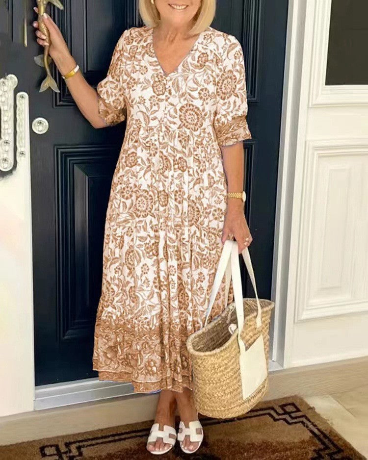 BLOEMEN ZOMERJURK VOOR DAMES