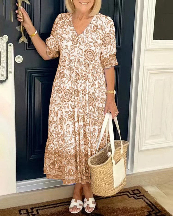 BLOEMEN ZOMERJURK VOOR DAMES