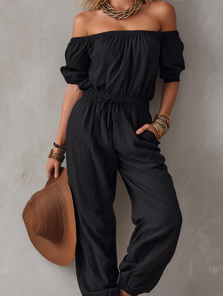 OFF SCHOUDER JUMPSUIT VOOR VROUWEN