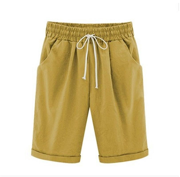 TIMELOZE KATOENEN SHORTS VOOR VROUWEN