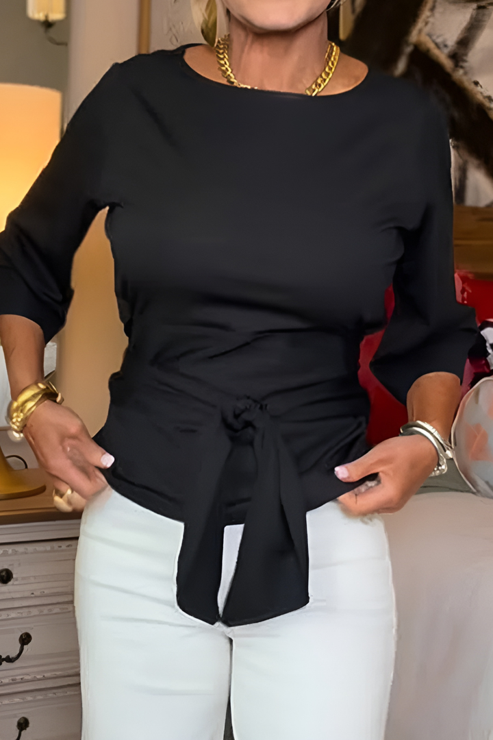 MINIMALISTISCHE CHIQUE BLOUSE VOOR VROUWEN