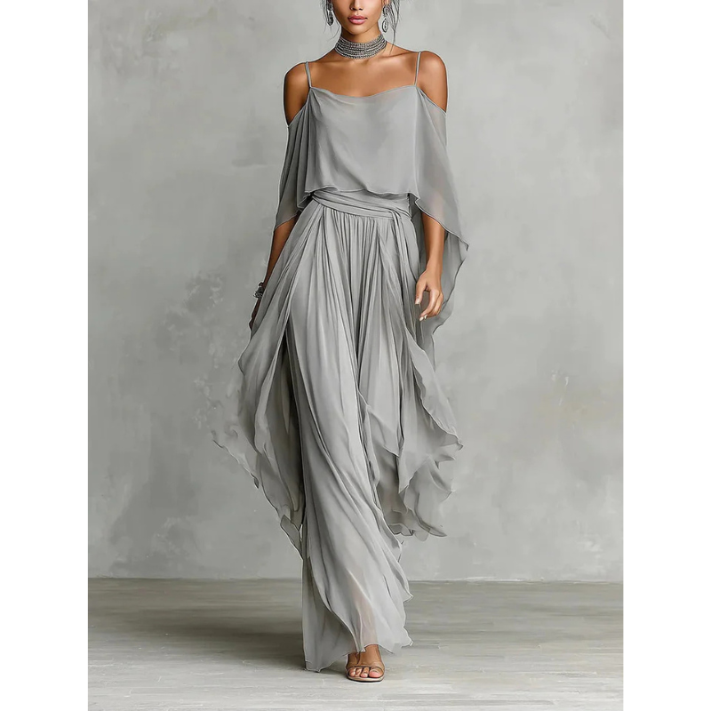 ELEGANTE CHIFFONSET VOOR VROUWEN