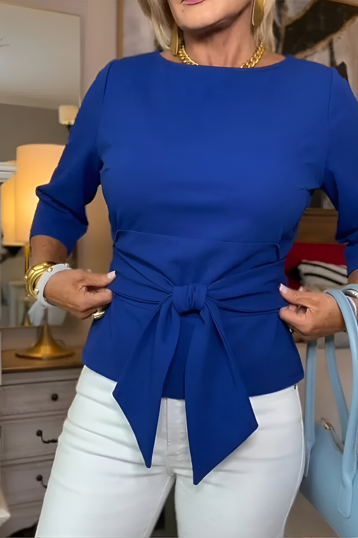 MINIMALISTISCHE CHIQUE BLOUSE VOOR VROUWEN