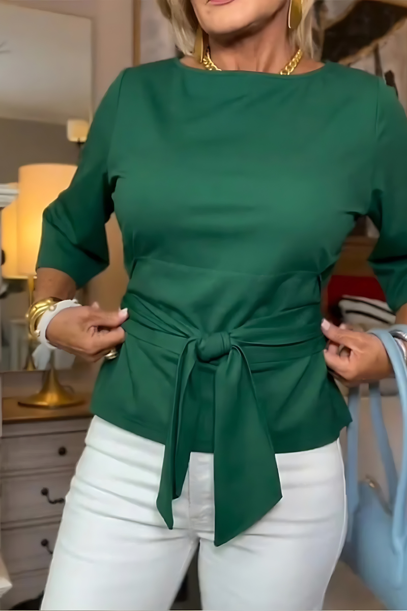MINIMALISTISCHE CHIQUE BLOUSE VOOR VROUWEN