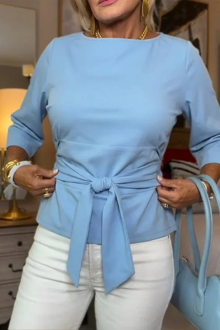 MINIMALISTISCHE CHIQUE BLOUSE VOOR VROUWEN