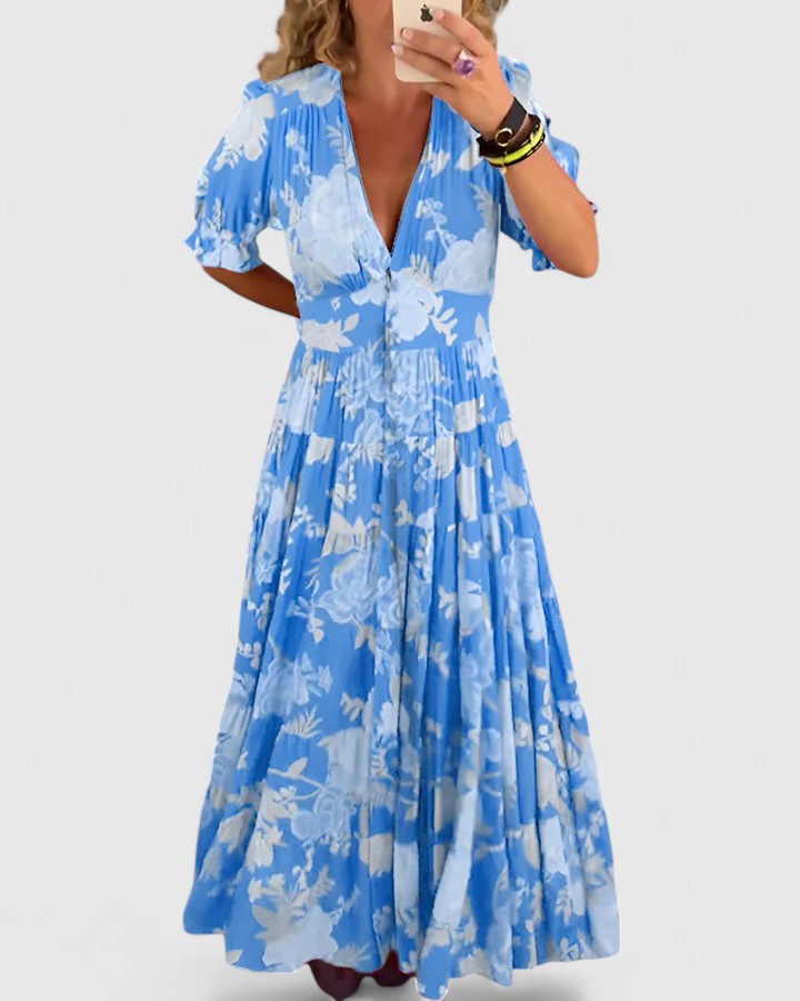 BLOEMEN ZOMERJURK VOOR DAMES