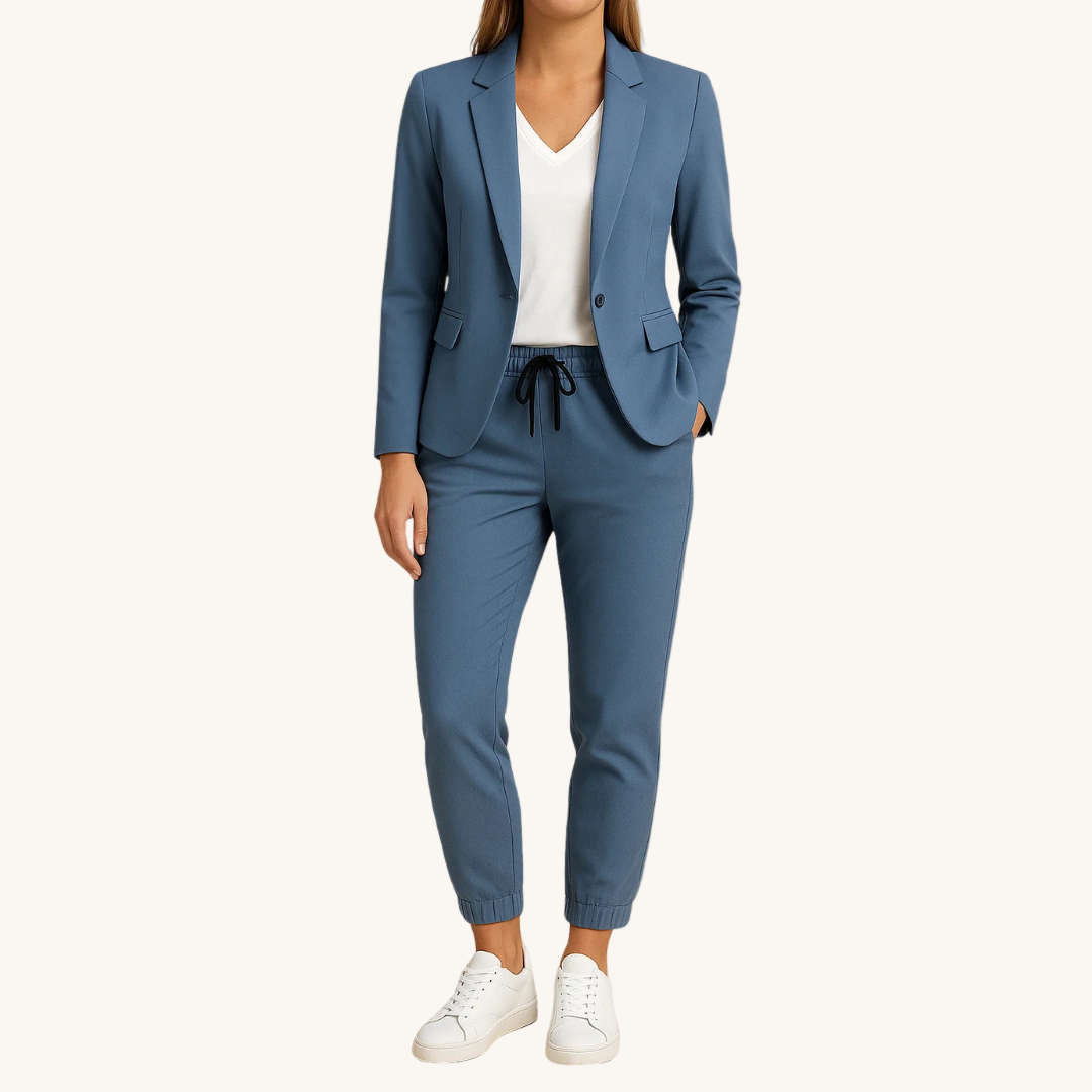 FORMELE TWEEDELIGE SET VOOR VROUWEN