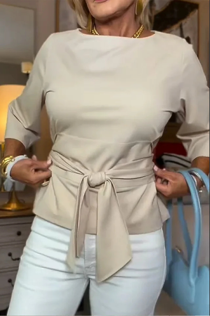 MINIMALISTISCHE CHIQUE BLOUSE VOOR VROUWEN