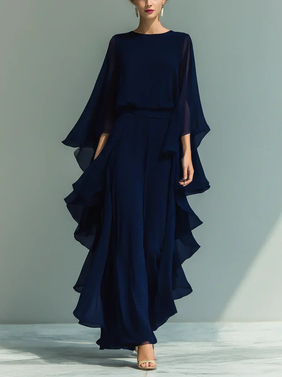 CHIFFON BROEK SET VOOR VROUWEN