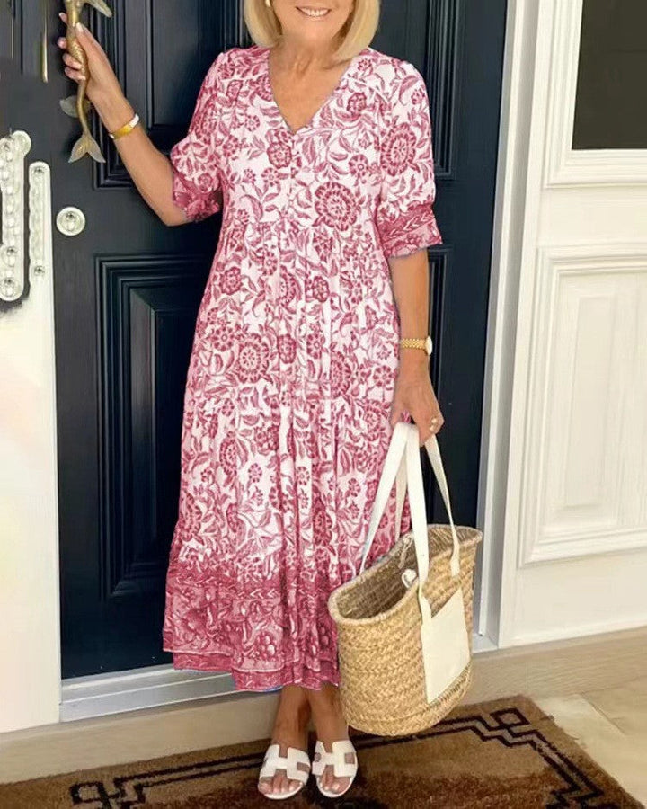 BLOEMEN ZOMERJURK VOOR DAMES