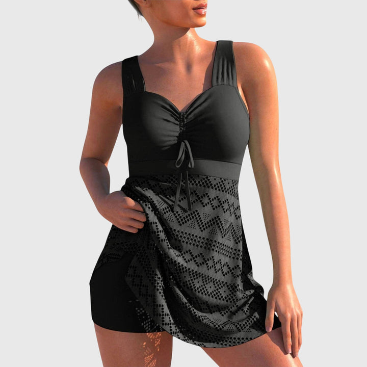 BADPAK SET MET ROK VOOR DAMES