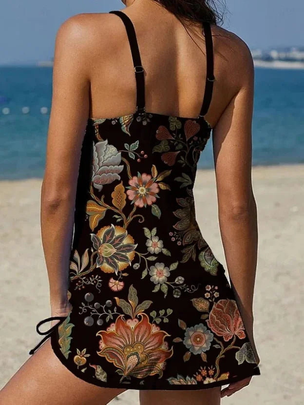 BLOEMEN ZWEMSET VOOR DAMES