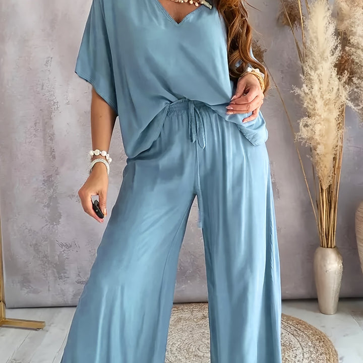 ELEGANTE SET MET V-HALS VOOR VROUWEN