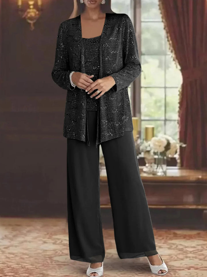 CHIFFON BROEKENSET VOOR VROUWEN