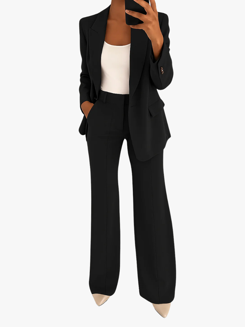 KLASSIEKE ELEGANTE TWEEDELIGE SET VOOR VROUWEN