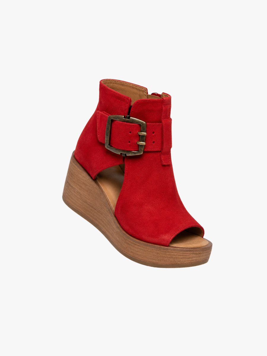 ENKELLAARSJES MET OPEN TEEN WEDGE VOOR VROUWEN
