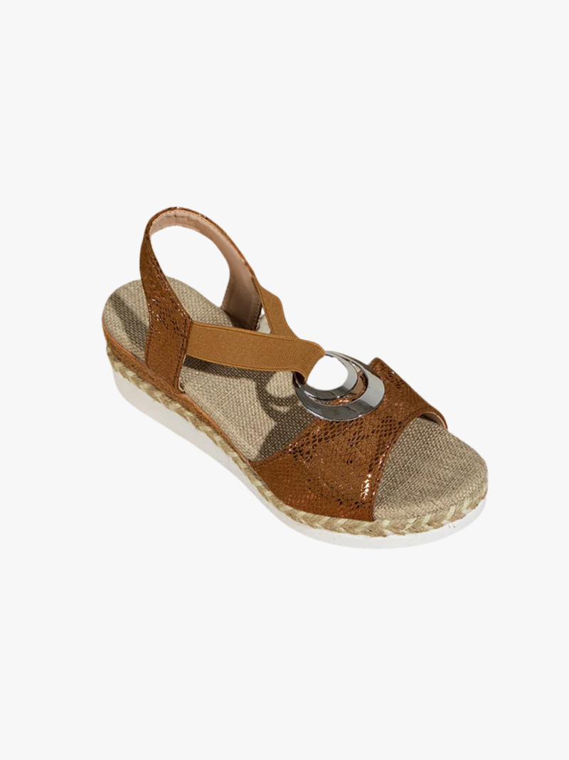 KLASSIEKE WEDGE SANDALEN VOOR VROUWEN