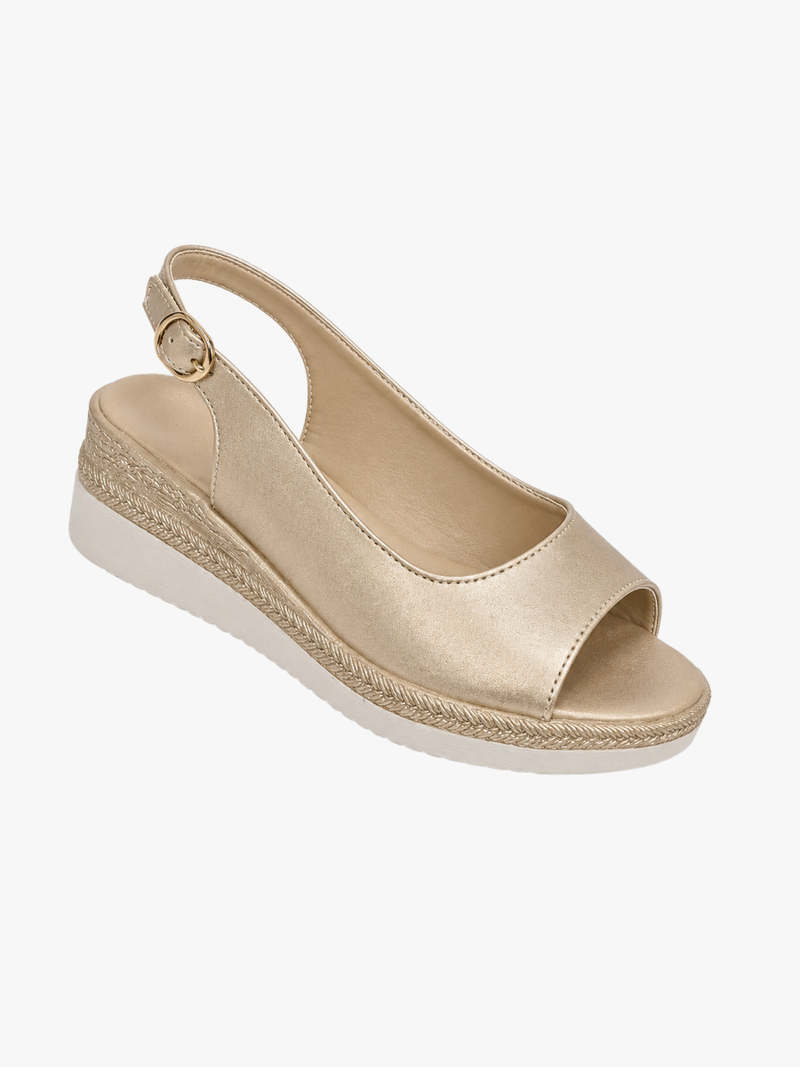 STIJLE SANDALEN MET WEDGE-HAK VOOR VROUWEN