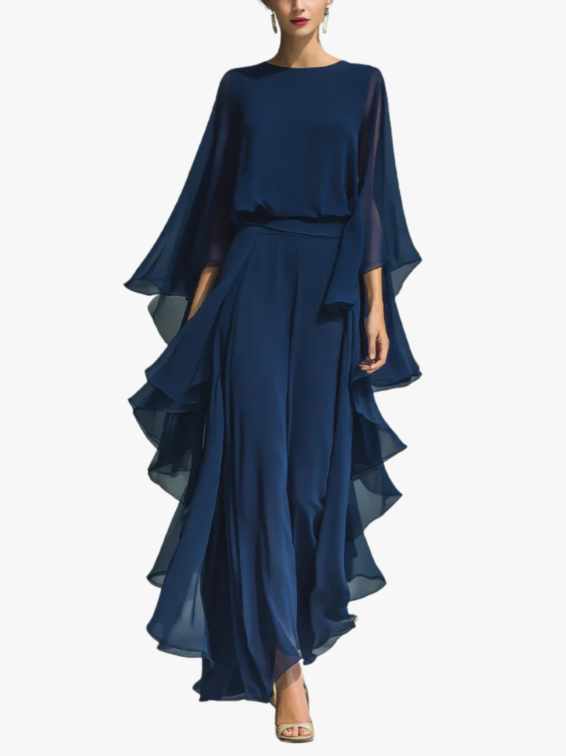 CHIFFON BROEK SET VOOR VROUWEN