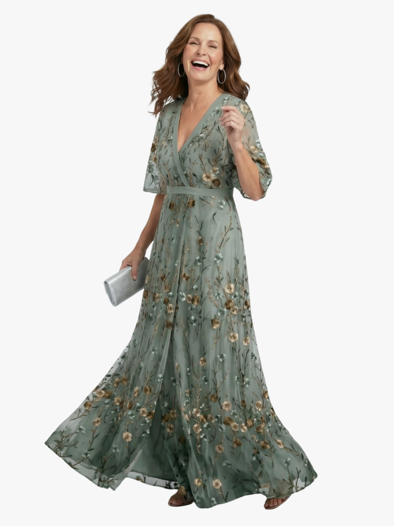 CHIQUE CHIFFON MIDIJURK VOOR VROUWEN