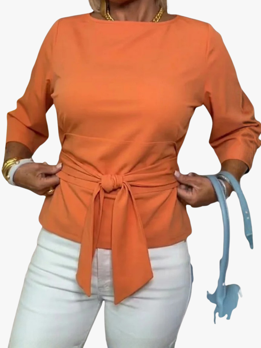 MINIMALISTISCHE CHIQUE BLOUSE VOOR VROUWEN