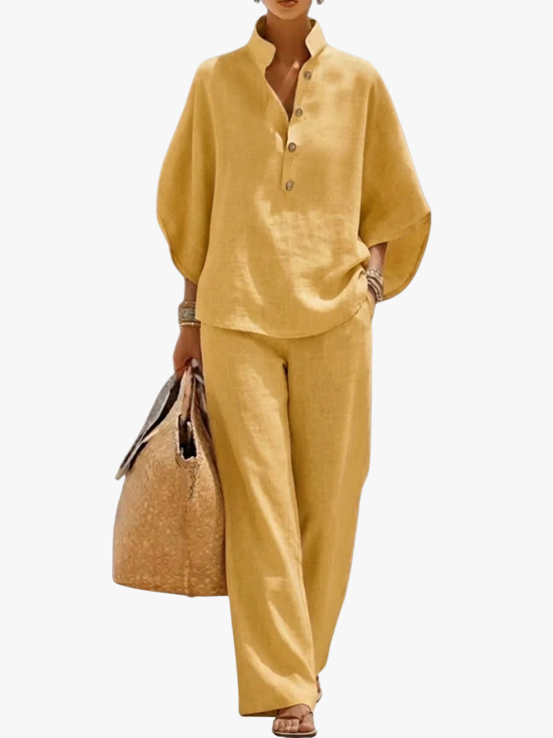 LINEN SET VOOR VROUWEN