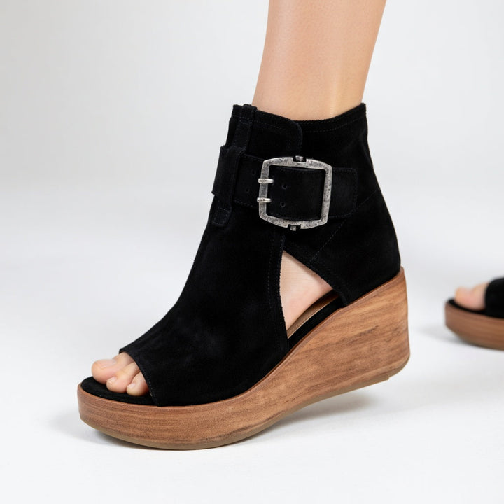ENKELLAARSJES MET OPEN TEEN WEDGE VOOR VROUWEN