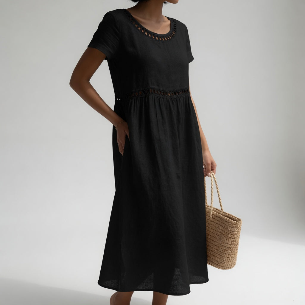 BORDUURD EMPIRE JURK VOOR VROUWEN