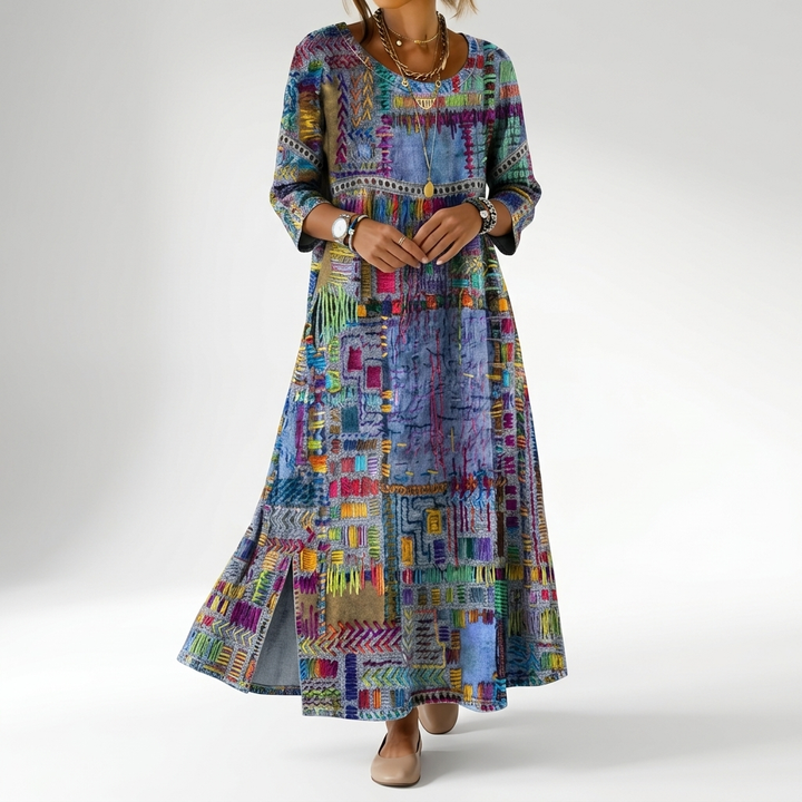 BOHEMIAANSE ARTISTIEKE JURK VOOR VROUWEN