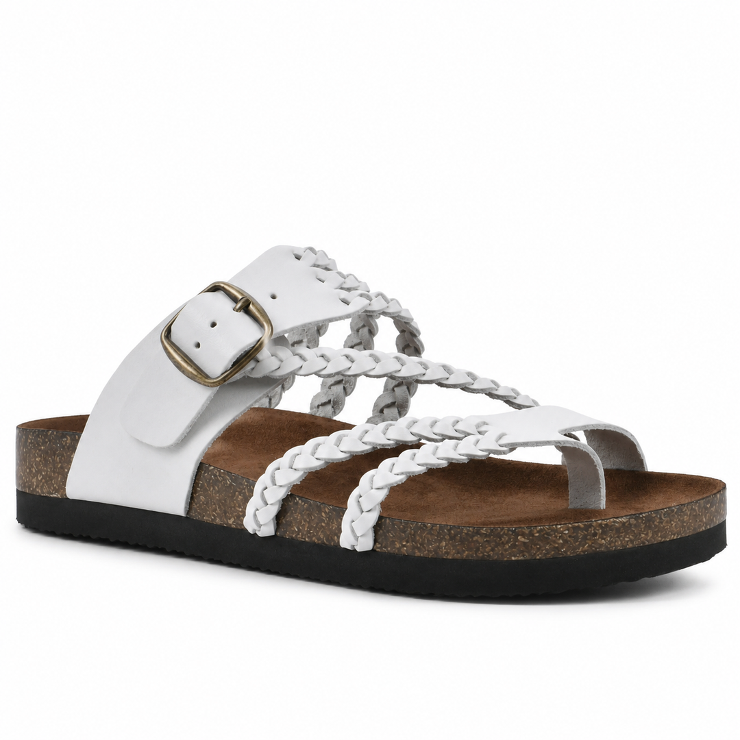 GEVLOCHTEN SANDALEN VOOR VROUWEN