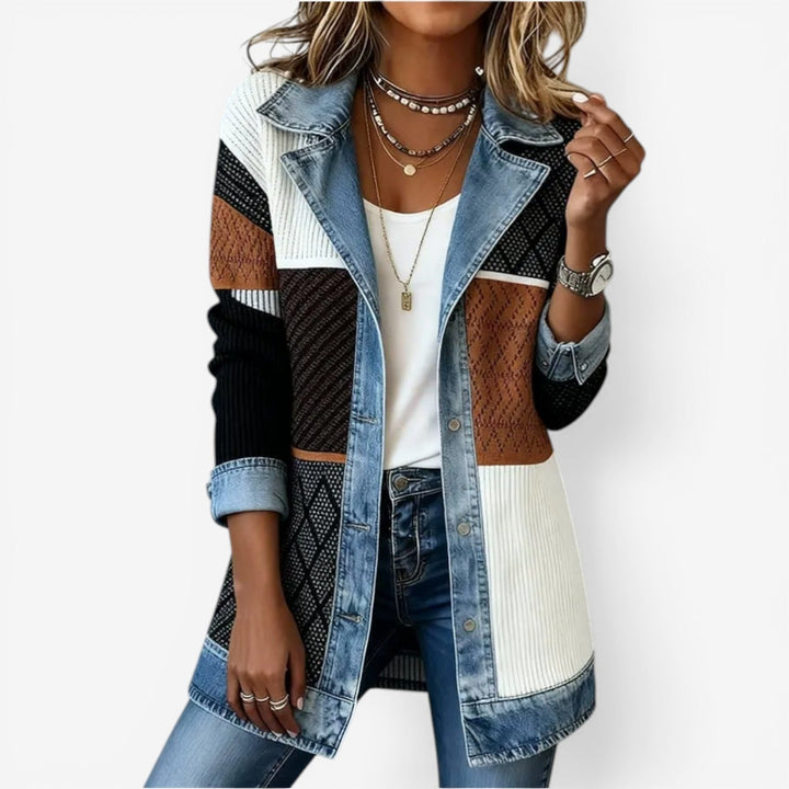 DENIM JAS VOOR VROUWEN