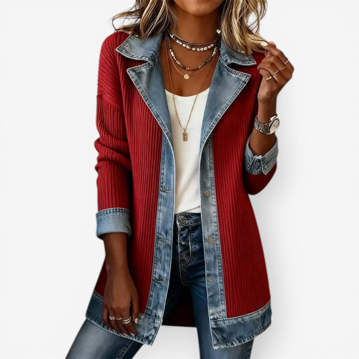 DENIM JAS VOOR VROUWEN
