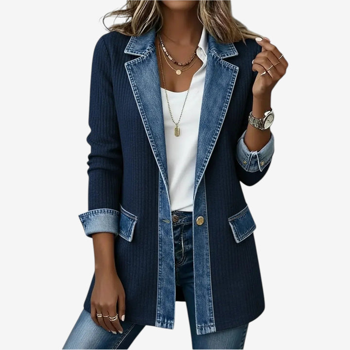 DENIM JAS VOOR VROUWEN