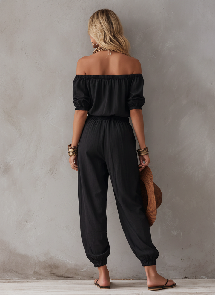 OFF SCHOUDER JUMPSUIT VOOR VROUWEN