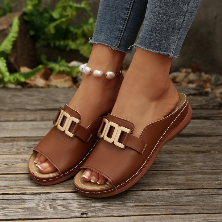 SANDALEN MET GESP VOOR VROUWEN
