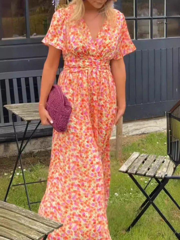 BLOEMEN ZOMERJURK VOOR DAMES