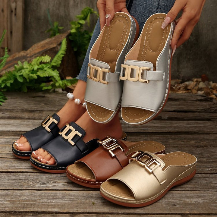 SANDALEN MET GESP VOOR VROUWEN
