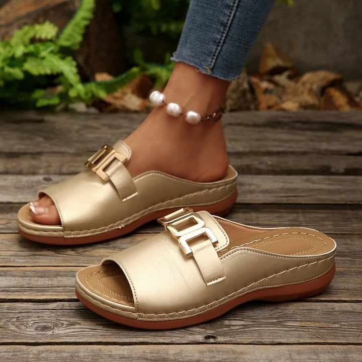 SANDALEN MET GESP VOOR VROUWEN