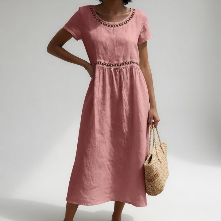 BORDUURD EMPIRE JURK VOOR VROUWEN