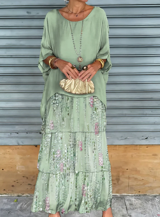 CHIC FORMEEL MAXI-JURK VOOR VROUWEN