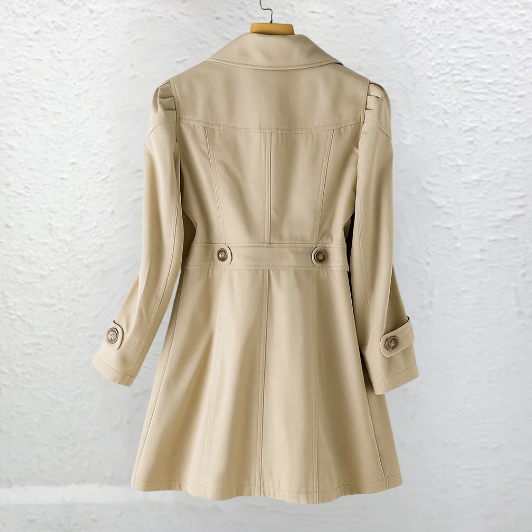 LANGE ELEGANTE JAS VOOR VROUWEN