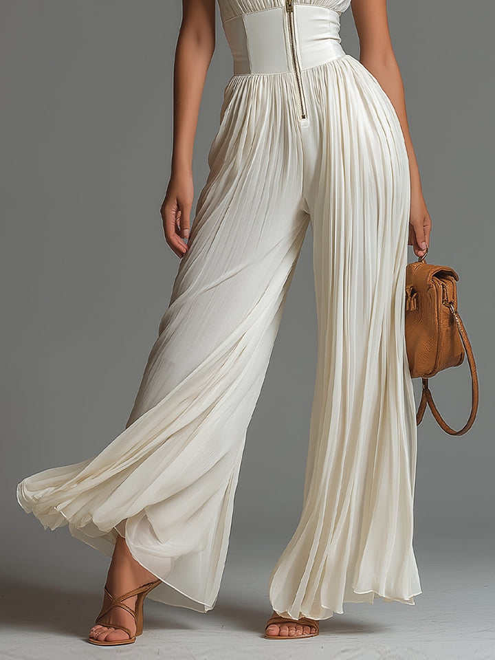 WIT JUMPSUIT VOOR VROUWEN