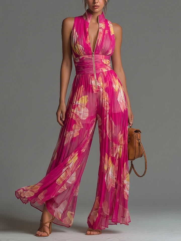 BLOEMIGE JUMPSUIT VOOR VROUWEN
