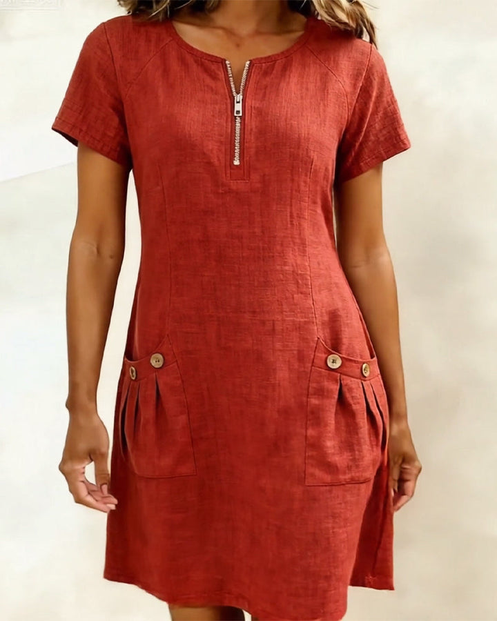 CHIC MIDI JURK VOOR VROUWEN