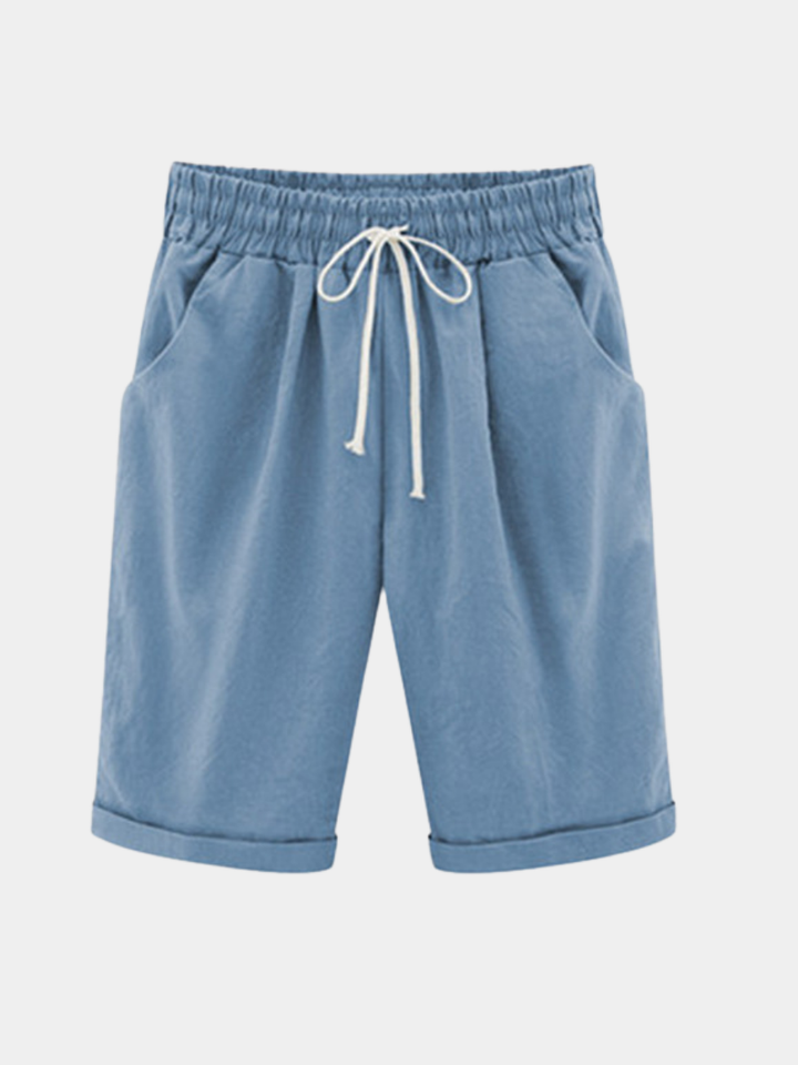 TIMELOZE KATOENEN SHORTS VOOR VROUWEN