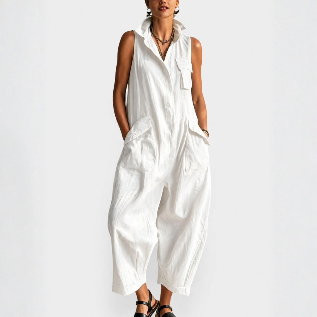 VRACHT JUMPSUIT ZONDER MOUWEN VOOR VROUWEN