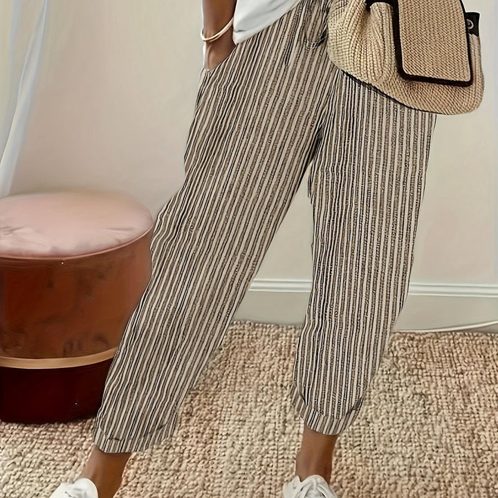 BREDE STREEPJESBROEKEN VOOR VROUWEN