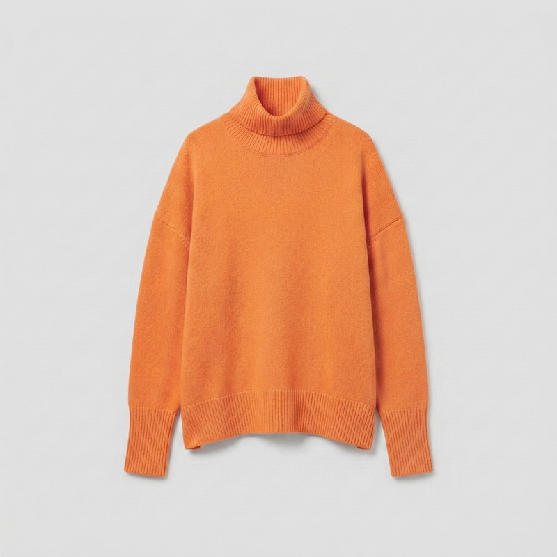 Oversized Trui met Colkraag voor Dames
